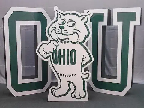 College Mascot Sculpture