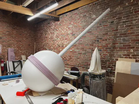 Foam Lollipop Party Prop