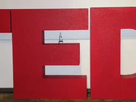 Large Custom Foam Letters for TED Talk Events