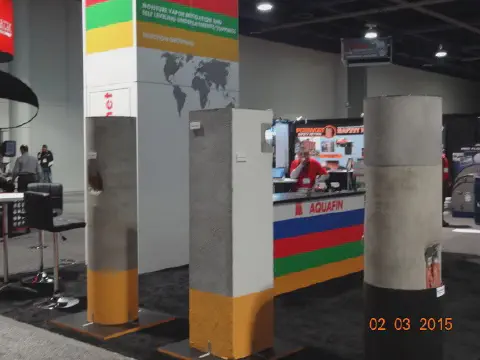 Styrofoam Trade Show Booth