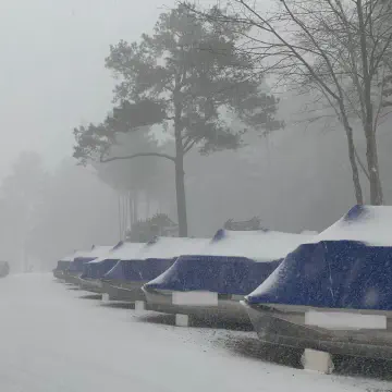 Winter Storage Boat Blocks